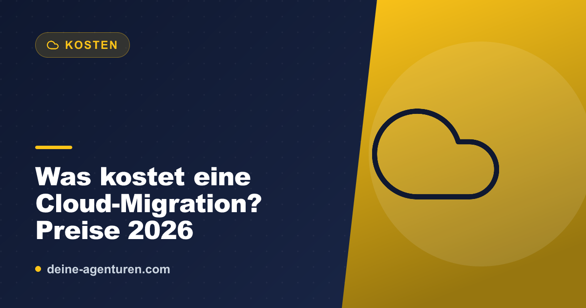 Was kostet eine Cloud-Migration? Preise 2026